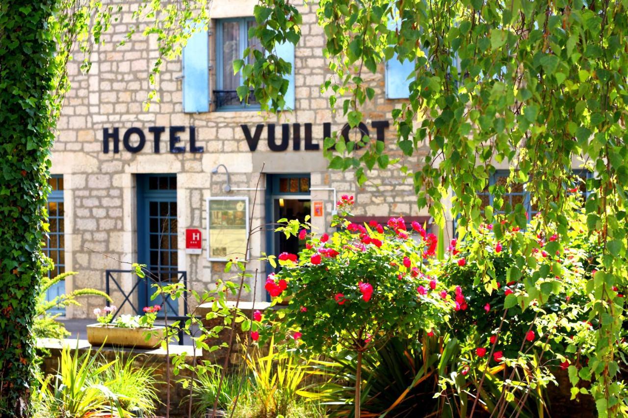 Logis Hotel Restaurant & Pizzeria Vuillot 屈索 外观 照片